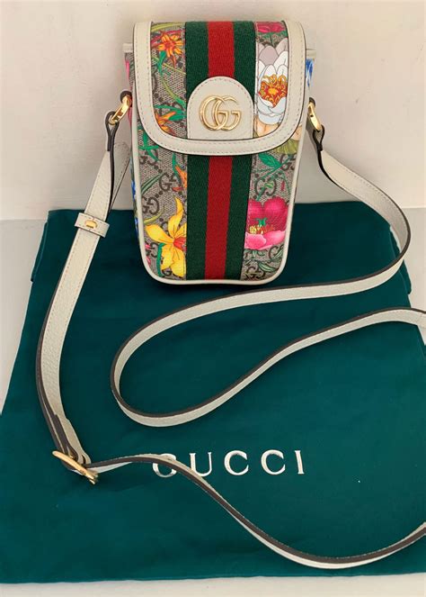 floral gucci crossbody|authentic gucci ophidia crossbody bag.